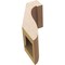 Ekena Millwork 5-inch W x 6-inch D x 10-inch H Del Monte Rough Cedar Woodgrain TimberThane Knee Brace, Primed BRCUR05X06X10DELRCPR - alternate 6